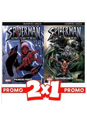 MARVEL SAGA SPIDERMAN UNLIMITED 2X1 (Nº1 Y Nº2) | 8424248925376 | VARIOS AUTORES | Tienda de Cómics, Manga, Magic y Pokémon en Torrejón de Ardoz