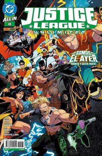 ALL IN JUSTICE LEAGUE UNLIMITED # 08 (PORTADA PROVISIONAL) | 977308132900100008 | DAN MORA - TRAVIS MOORE - MARK WAID | Tienda de Cómics, Manga, Magic y Pokémon en Torrejón de Ardoz
