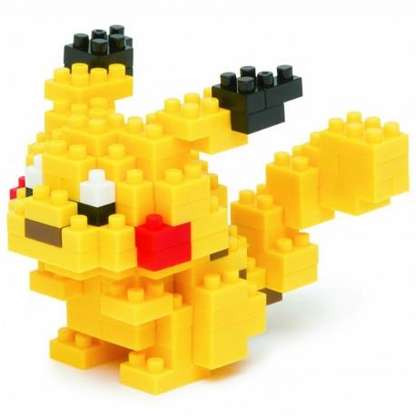 Nanoblock Pokemon Pikachu 130uds | 4972825146194 | Tienda de Cómics, Manga, Magic y Pokémon en Torrejón de Ardoz