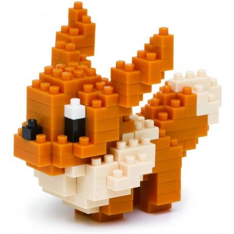 Nanoblock Pokemon Eevee 130uds | 4972825146231 | Tienda de Cómics, Manga, Magic y Pokémon en Torrejón de Ardoz