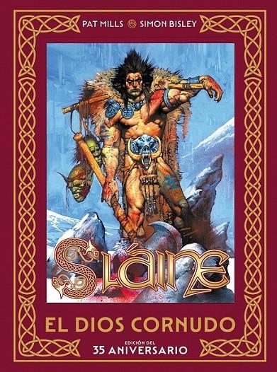 SLAINE EL DIOS CORNUDO EDICIÓN DEL 35 ANIVERSARIO | 9788467978018 | PAT MILLS - SIMON BISLEY | Tienda de Cómics, Manga, Magic y Pokémon en Torrejón de Ardoz