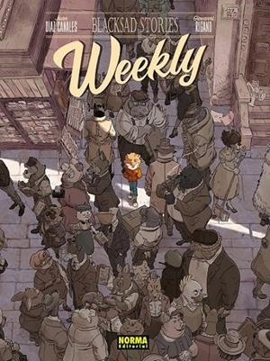 BLACKSAD STORIES, WEEKLY | 9788467978629 | JUAN DIAZ CANALES - GIOVANNI RIGANO - CHRISTILLA VASSEROT | Tienda de Cómics, Manga, Magic y Pokémon en Torrejón de Ardoz