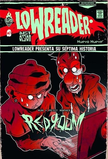 LOWREADER # 07 RED ROOM | 9788410287464 | NICOLÁS GHISALBERTI - MUD | Tienda de Cómics, Manga, Magic y Pokémon en Torrejón de Ardoz