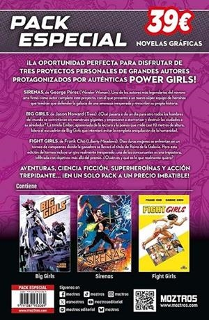 PACK ESPECIAL POWER GIRLS CONTIENE SIRENAS, BIG GIRLS Y FIGHT GIRLS | 9791387953089 | JASON HOWARD - FRANK CHO - GEORGE PÉREZ | Tienda de Cómics, Manga, Magic y Pokémon en Torrejón de Ardoz