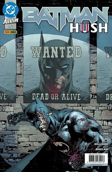 ALL IN BATMAN: HUSH II # 05 | 9791370134013 | JIM LEE - JEPH LOEB | Tienda de Cómics, Manga, Magic y Pokémon en Torrejón de Ardoz