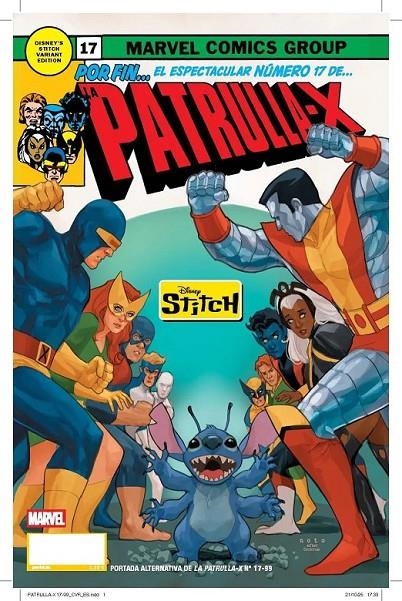 LA NUEVA PATRULLA-X 17 # 99 PORTADA ALTERNATIVA DISNEY STITCH (PORTADA PROVISIONAL) | 9791370135270 | NETHO DIAZ - JED MACKAY | Tienda de Cómics, Manga, Magic y Pokémon en Torrejón de Ardoz