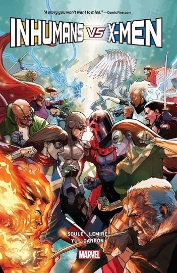 MARVEL MUST-HAVE INHUMANOS VS PATRULLA-X (PORTADA PROVISIONAL) | 9791370133115 | CHARLES SOULE - JEFF LEMIRE - JAVIER GARRÓN - LEINIL FRANCIS YU | Tienda de Cómics, Manga, Magic y Pokémon en Torrejón de Ardoz