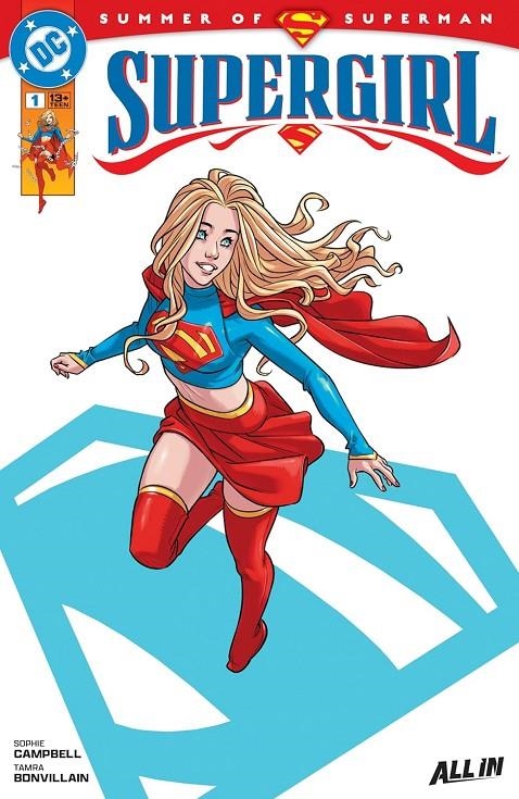 ALL IN SUPERGIRL # 01 (PORTADA PROVISIONAL) | 9999900123654 | TAMRA BONVILLAIN - SOPHIE CAMPBELL | Tienda de Cómics, Manga, Magic y Pokémon en Torrejón de Ardoz
