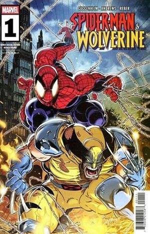 SPIDERMAN Y LOBEZNO | 9791370134211 | MARC GUGGENHEIM - KAARE ANDREWS - BRIAN REBER | Tienda de Cómics, Manga, Magic y Pokémon en Torrejón de Ardoz