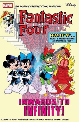 LOS 4 FANTÁSTICOS 01 #183 PORTADA ALTERNATIVA DISNEY FANTASTIC FOUR | 9999900122367 | RYAN NORTH - HUMBERTO RAMOS | Tienda de Cómics, Manga, Magic y Pokémon en Torrejón de Ardoz