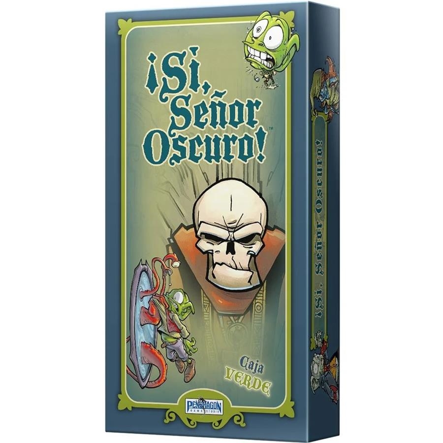 ¡Sí, Señor Oscuro! Caja Verde | 8435407606326 | Tienda de Cómics, Manga, Magic y Pokémon en Torrejón de Ardoz