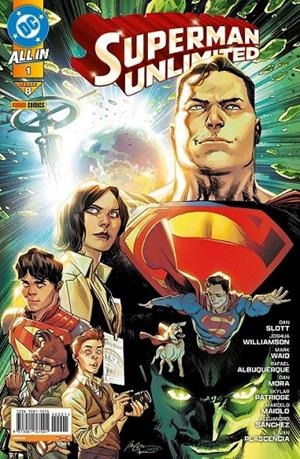 ALL IN SUPERMAN # 08 SUPERMAN UNLIMITED 01 | 977308176700100001 | DAN MORA - SKYLAR PATRIDGE - DAN SLOTT - JOSHUA WILLIAMSON - MARK WAID - RAFAEL ALBUQUERQUE | Tienda de Cómics, Manga, Magic y Pokémon en Torrejón de Ardoz