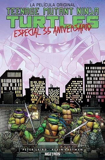 TEENAGE MUTANT NINJA TURTLE, LA PELÍCULA ORIGINAL ESPECIAL 35 ANIVERSARIO | 9791387953126 | JIM LAWSON - KEVIN EASTMAN - PETER LAIRD | Tienda de Cómics, Manga, Magic y Pokémon en Torrejón de Ardoz