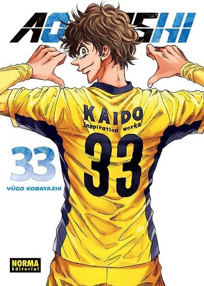 AO ASHI 33 | 9788467977882 | YÛGO KOBAYASHI | Tienda de Cómics, Manga, Magic y Pokémon en Torrejón de Ardoz