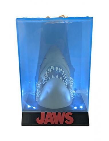 FIGURA CON LUZ CARTEL POSTER 3D TIBURON EXCLUSIVA 50º Aniversario | 8435450264009 | Tienda de Cómics, Manga, Magic y Pokémon en Torrejón de Ardoz