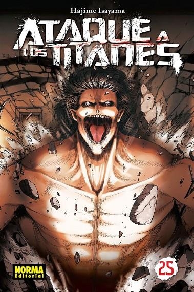 ATAQUE A LOS TITANES 25 NUEVA EDICIÓN | 9788467978339 | HAJIME ISAYAMA | Tienda de Cómics, Manga, Magic y Pokémon en Torrejón de Ardoz
