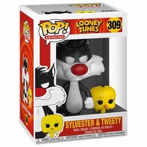 Looney Tunes Funko POP! Television Vinyl Figura Sylvester & Tweet Nº 309 | 889698219754 | Tienda de Cómics, Manga, Magic y Pokémon en Torrejón de Ardoz