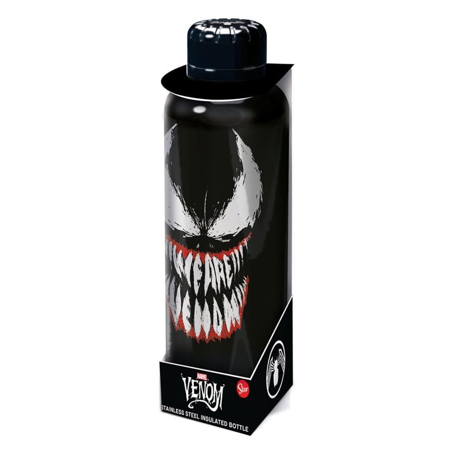 Venom Botella de Agua Face | 8412497119189 | Tienda de Cómics, Manga, Magic y Pokémon en Torrejón de Ardoz