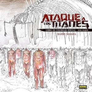 ATAQUE A LOS TITANES LIBRO DE COLOREAR OFICIAL # 01 | 9788467979718 | HAJIME ISAYAMA | Tienda de Cómics, Manga, Magic y Pokémon en Torrejón de Ardoz