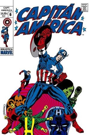 BIBLIOTECA MARVEL CAPITÁN AMÉRICA # 06 DE 1968 A 1969 | 9791370134778 | STAN LEE - JACK KIRBY - JIM STERANKO - TOM PALMER - JOE TUSKA | Tienda de Cómics, Manga, Magic y Pokémon en Torrejón de Ardoz