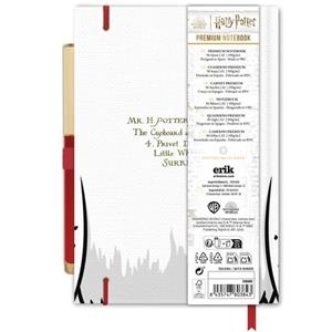 CUADERNO PREMIUM A5 CON BOLIGRAFO HARRY POTTER HEDWIG | 8435747803843 | Tienda de Cómics, Manga, Magic y Pokémon en Torrejón de Ardoz