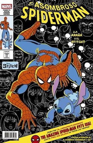 SPIDERMAN VOL 2 # 255 EL ASOMBROSO SPIDERMAN 03 PORTADA ALTERNATIVA DISNEY STITCH | 9791370135232 | MICHAEL DOWLING - PEPE LARRAZ - JOE KELLY - JOHN ROMITA JR. | Tienda de Cómics, Manga, Magic y Pokémon en Torrejón de Ardoz
