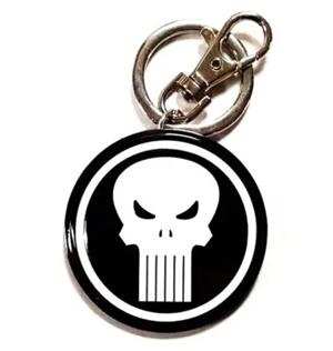 LOGO PUNISHER CASTIGADOR LLAVERO METALICO MARVEL RE-RUN | 3760226374251 | Tienda de Cómics, Manga, Magic y Pokémon en Torrejón de Ardoz