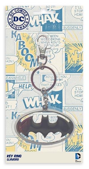 LOGO BATMAN LLAVERO MOSQUETON DC COMICS | 8436541029804 | Tienda de Cómics, Manga, Magic y Pokémon en Torrejón de Ardoz