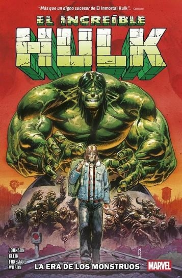 MARVEL PREMIERE EL INCREÍBLE HULK DE PHILIP KENNEDY JOHNSON # 01 LA ERA DE LOS MONSTRUOS | 9791370135126 | NIC KLEIN- TRAVEL FOREMAN - DAVID PEPOSE - CAIO MAJADO - PHILIP KENNEDY JOHNSON | Tienda de Cómics, Manga, Magic y Pokémon en Torrejón de Ardoz