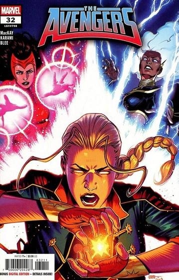 LOS VENGADORES 31 (185) ETAPA MACKAY (PORTADA PROVISIONAL) | 977293845100100031 | JAVIER PINA - JED MACKAY | Tienda de Cómics, Manga, Magic y Pokémon en Torrejón de Ardoz