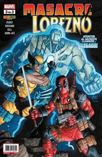 MASACRE / LOBEZNO # 03 | 9791370135652 | ROBERT GILL - JOSHUA CASSARA - BENJAMIN PERCY | Tienda de Cómics, Manga, Magic y Pokémon en Torrejón de Ardoz