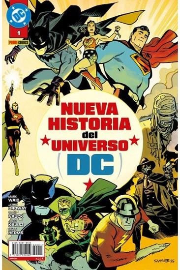 NUEVA HISTORIA DEL UNIVERSO DC # 01 | 977308189200000001 | JERRY ORDWAY - TODD NAUCK - MARK WAID | Tienda de Cómics, Manga, Magic y Pokémon en Torrejón de Ardoz