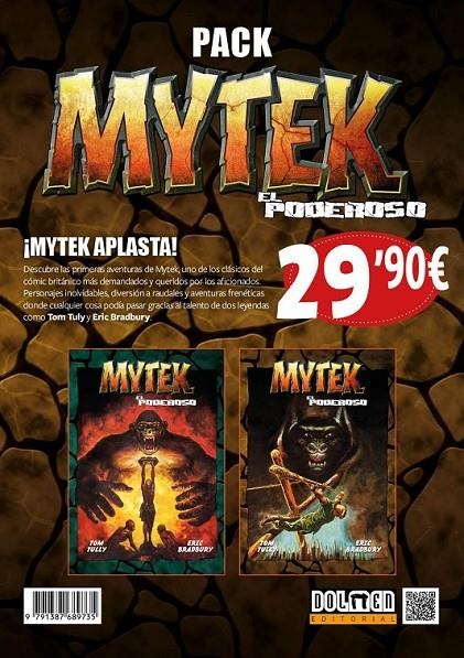 PACK MYTEK EL PODEROSO | 9791387689735 | TOM TULY - BILL LACEY | Tienda de Cómics, Manga, Magic y Pokémon en Torrejón de Ardoz