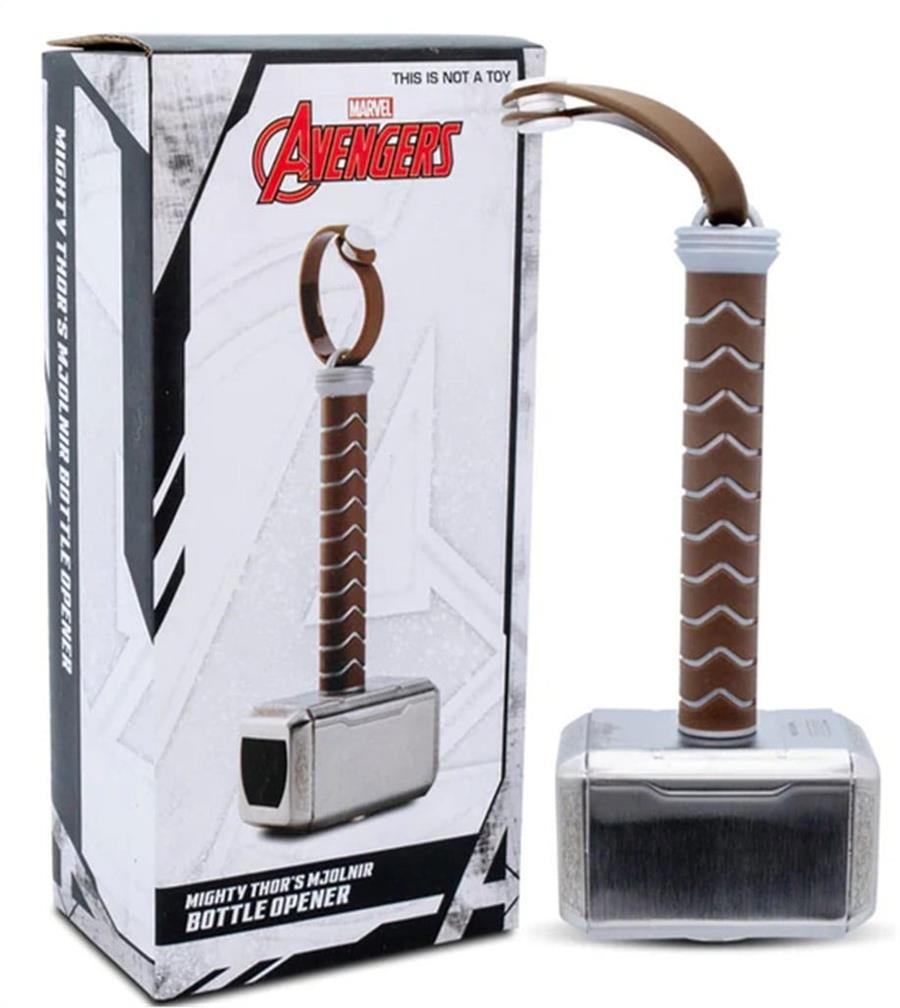 Marvel Abrebotellas Mjolnir Hammer (Thor's Hammer) | 5060326630706 | Tienda de Cómics, Manga, Magic y Pokémon en Torrejón de Ardoz