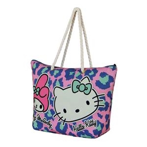 Sanrio Bolso de Playa Soleil Hello Kitty Safari Pink | 8445118086669 | Tienda de Cómics, Manga, Magic y Pokémon en Torrejón de Ardoz