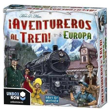 ¡Aventureros al Tren! Europa | 824968717127 | Tienda de Cómics, Manga, Magic y Pokémon en Torrejón de Ardoz