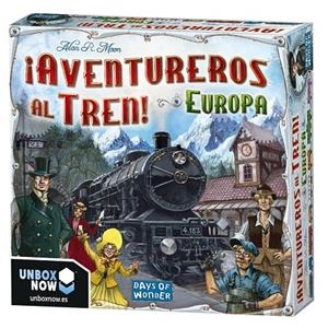 ¡Aventureros al Tren! Europa | 824968717127 | Tienda de Cómics, Manga, Magic y Pokémon en Torrejón de Ardoz