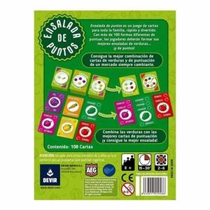 JUEGO ENSALADA DE PUNTOS | 8436017229486 | Tienda de Cómics, Manga, Magic y Pokémon en Torrejón de Ardoz