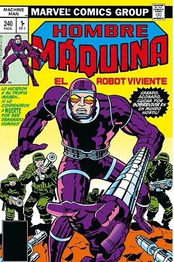 MARVEL LIMITED EDITION HOMBRE MÁQUINA RÚSTICA # 01 | 9788410497832 | JACK KIRBY - ROGER STERN - SAL BUSCEMA | Tienda de Cómics, Manga, Magic y Pokémon en Torrejón de Ardoz