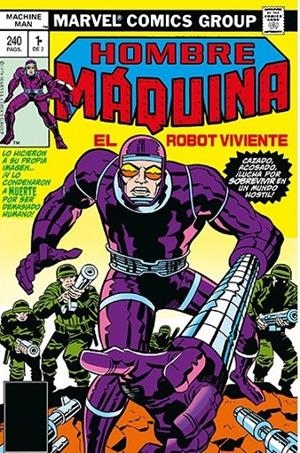 MARVEL LIMITED EDITION HOMBRE MÁQUINA RÚSTICA # 01 | 9788410497832 | JACK KIRBY - ROGER STERN - SAL BUSCEMA | Tienda de Cómics, Manga, Magic y Pokémon en Torrejón de Ardoz