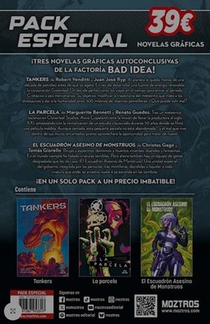 PACK ESPECIAL BAD IDEA | 9791387953317 | ROBERT VENDITTI - J. J. RYP - ANDREW DALHOUSE - MARGUERITE BENNETT - RENATO GUEDES - CHRISTOS GAGE | Tienda de Cómics, Manga, Magic y Pokémon en Torrejón de Ardoz