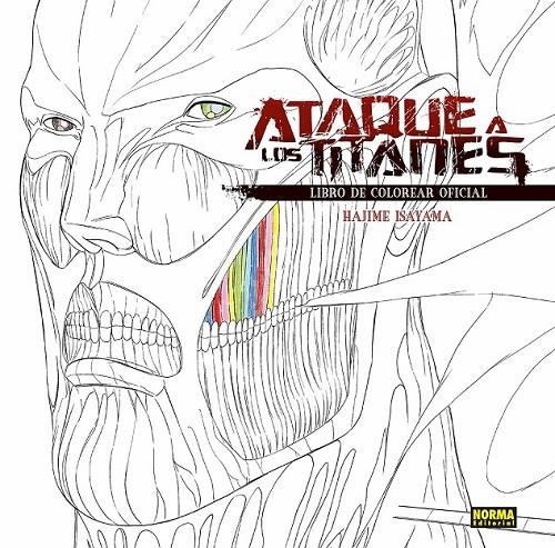 ATAQUE A LOS TITANES. LIBRO DE COLOREAR OFICIAL 02 | 9788467979725 | HAJIME ISAYAMA | Tienda de Cómics, Manga, Magic y Pokémon en Torrejón de Ardoz
