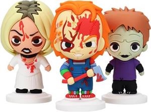 FAMILIA CHUCKY SET 3 FIGURAS GOMA POKIS  CHUCKY | 8435450262012 | Tienda de Cómics, Manga, Magic y Pokémon en Torrejón de Ardoz