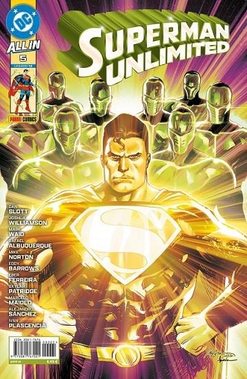 ALL IN SUPERMAN # 12 SUPERMAN UNLIMITED 05 | 977308176700100005 | SKYLAR PATRIDGE - DAN SLOTT - JOSHUA WILLIAMSON - MARK WAID - RAFAEL ALBUQUERQUE | Tienda de Cómics, Manga, Magic y Pokémon en Torrejón de Ardoz