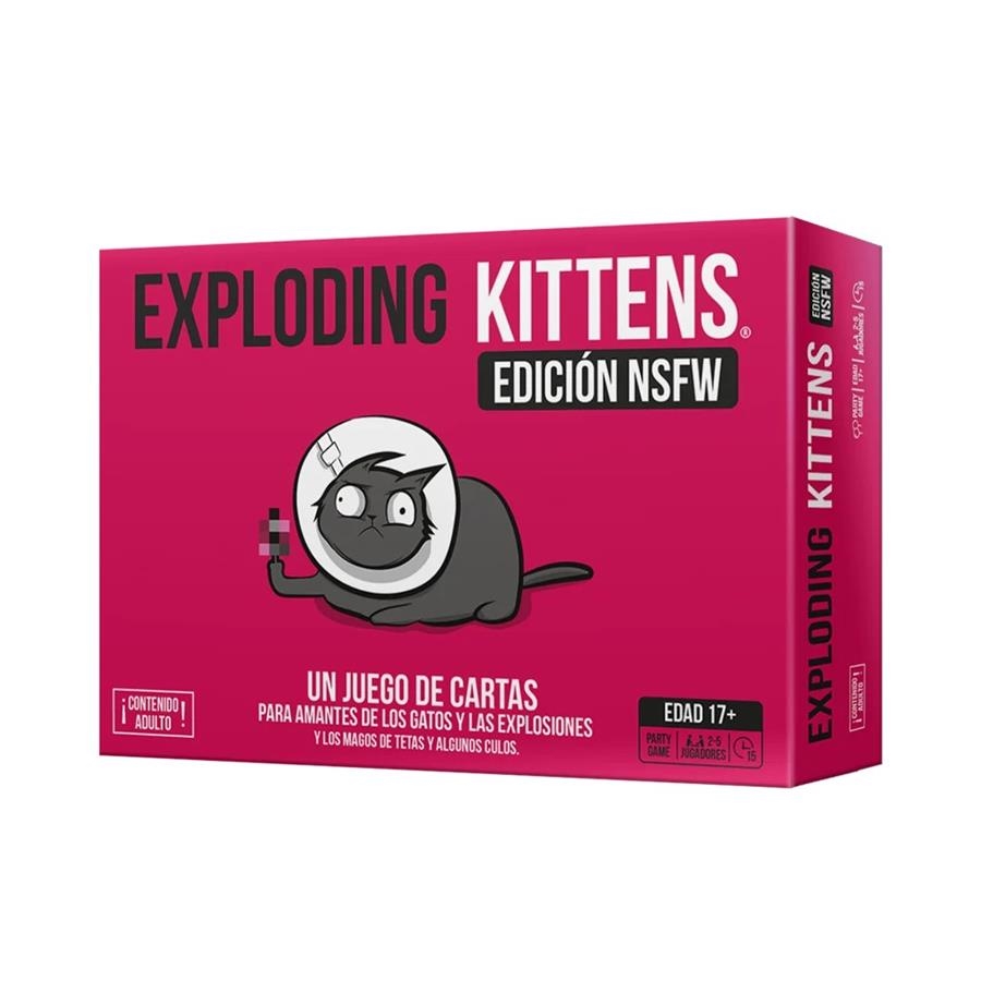 Exploding Kittens NSFW | 810083044132 | Tienda de Cómics, Manga, Magic y Pokémon en Torrejón de Ardoz