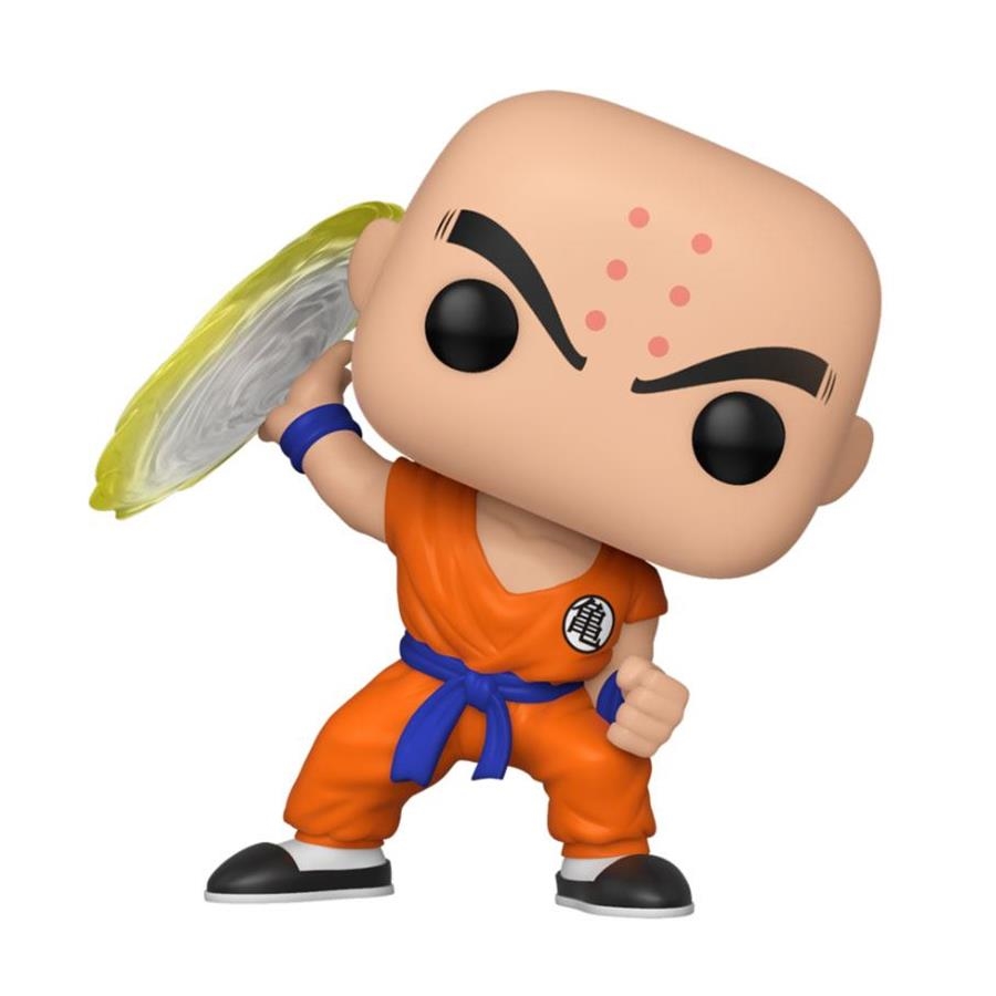 Dragon Ball Z Figura Funko POP! Krillin w/ Destructo Disc Nº 706 | 889698442633 | Tienda de Cómics, Manga, Magic y Pokémon en Torrejón de Ardoz