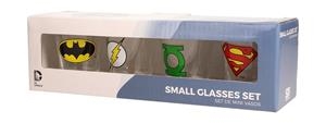 SET 4 MINI VASOS LOGOS DC COMICS | 8435450201967 | Tienda de Cómics, Manga, Magic y Pokémon en Torrejón de Ardoz