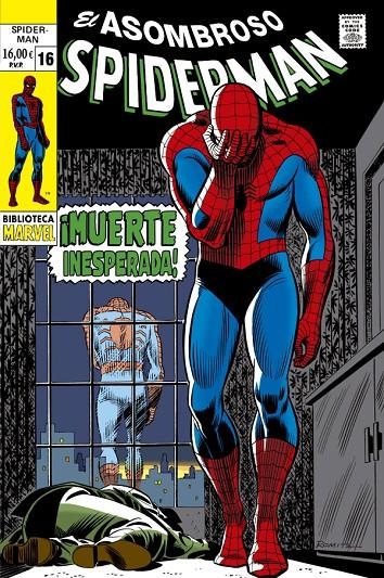BIBLIOTECA MARVEL EL ASOMBROSO SPIDERMAN # 16 DE 1969 | 9791370136567 | STAN LEE - JOHN ROMITA | Tienda de Cómics, Manga, Magic y Pokémon en Torrejón de Ardoz