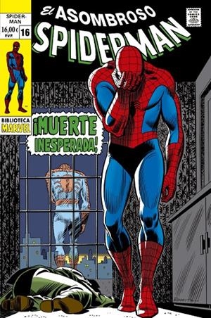 BIBLIOTECA MARVEL EL ASOMBROSO SPIDERMAN # 16 DE 1969 | 9791370136567 | STAN LEE - JOHN ROMITA | Tienda de Cómics, Manga, Magic y Pokémon en Torrejón de Ardoz
