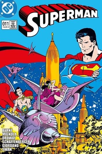 BIBLIOTECA SUPERMAN # 11 | 9791370136260 | JERRY ORDWAY - JOHN BYRNE - ROSS ANDRU - GEORGE PÉREZ - MIKE MIGNOLA | Tienda de Cómics, Manga, Magic y Pokémon en Torrejón de Ardoz